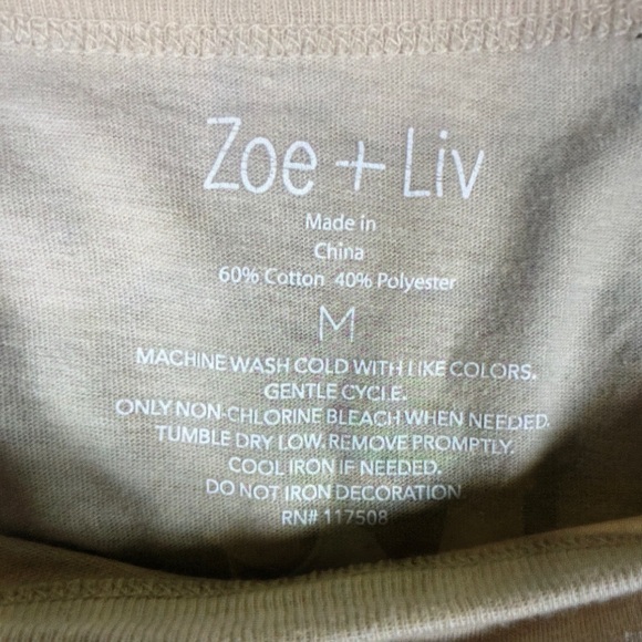 Zoe + Liv Cream Nashville Music City Kids Tee - Picture 3 of 3